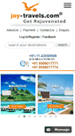 Mobile Screenshot of joy-travels.com